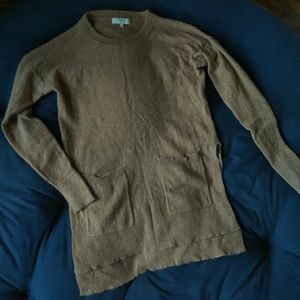 Madewell cashmere sweater tan size small